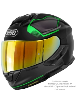 Kask integralny Shoei GT-Air 3 Mike TC-4 czarno-zielony + Gratisy