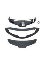 Wentylacja dolna przednia Shoei do kasku NXR, RF1200 czarna matowa