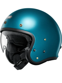 Kask otwarty Shoei J.O2 niebieski + Gratisy