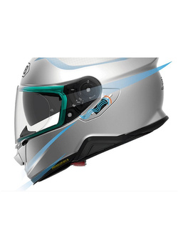 Kask integralny Shoei GT-Air II Aperture TC-4 czarno-zielony