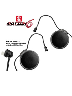 Interkom motocyklowy UClear Motion 6 (2 zestawy)