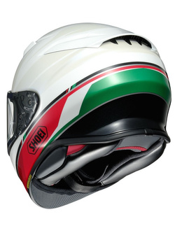 Kask integralny Shoei NXR2 Nocturne TC-4 biało-czerwony