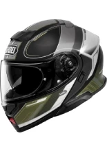 Kask szczękowy Shoei Neotec 3 Sharpen TC-11 czarno-zielony + Gratisy