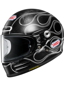 Kask integralny Shoei Glamster 06 Blast TC-5 czarno-biały + Gratisy