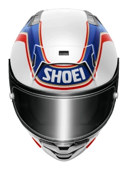 Kask integralny Shoei X-SPR PRO Gardner TC-2 biało-niebiesko-czerwony + Gratisy