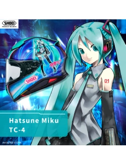 Kask integralny Shoei NXR2 Hatsune Miku TC-4