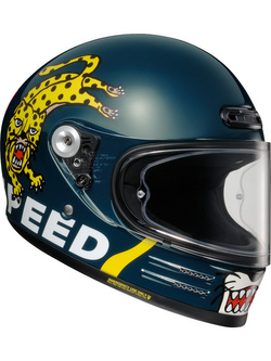 Kask integralny Shoei Glamster 06 Cheetah TC-2 niebieski