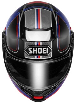 Kask szczękowy Shoei Neotec 3 Sharpen TC-10 niebiesko-czerwony + Gratisy