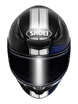 Kask integralny Shoei NXR2 Ideograph TC-5 czarno-biało-niebieski + Gratisy