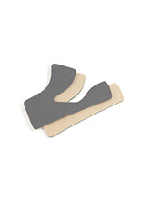 Wypełnienie do wkładek policzkowych 2 mm do Shoei X-SPR Pro miękkie (10 szt)