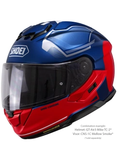 Kask integralny Shoei GT-Air 3 Mike TC-2 niebiesko-czerwony + Gratisy