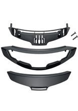 Wentylacja dolna przednia Shoei do kasku NXR, RF1200 czarna