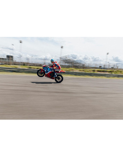 Kask integralny Shoei X-SPR PRO Marquez7 TC-1 czerwono-niebieski