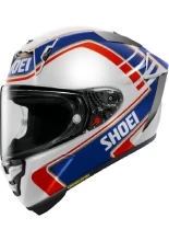 Kask integralny Shoei X-SPR PRO Gardner TC-2 biało-niebiesko-czerwony + Gratisy