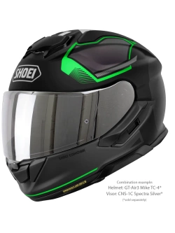 Kask integralny Shoei GT-Air 3 Mike TC-4 czarno-zielony + Gratisy
