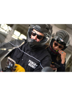 Interkom motocyklowy Smart duo (HF2+HF3) 5.0 Twiins do kasku motocyklowego, mocowany na rzep