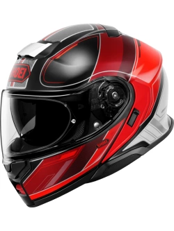 Kask szczękowy Shoei Neotec 3 Sharpen TC-1 czerwono-czarny + Gratisy