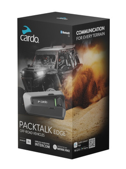 Interkom motocyklowy Cardo Packtalk Edge ORV (1 zestaw)