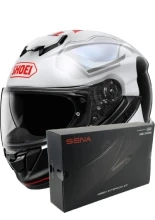 Zestaw: kask integralny Shoei GT-Air 3 Mike TC-6 + dedykowany interkom motocyklowy Sena SRL 3 + Gratisy