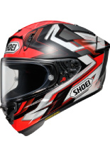 Kask integralny Shoei X-SPR PRO Escalate TC-1 czerwono-czarny + Gratisy