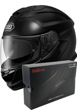 Zestaw: kask integralny Shoei GT-Air 3 czarny połysk + dedykowany interkom motocyklowy Sena SRL 3