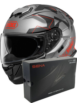 Zestaw: kask integralny Shoei GT-Air 3 MM93 Collection Grip TC-1 + dedykowany interkom motocyklowy Sena SRL 3