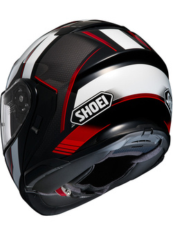 Zestaw: kask szczękowy Shoei Neotec 3 Grasp TC-5 czarno-biały + dedykowany interkom motocyklowy Sena SRL 3