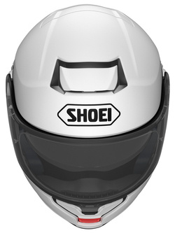 Zestaw: kask szczękowy Shoei Neotec 3 biały połysk + dedykowany interkom motocyklowy Sena SRL 3